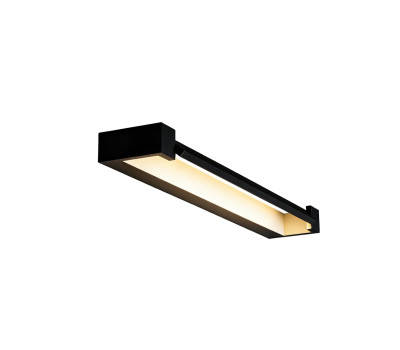 VK LEADING LIGHT VK/02279/B/W/60 MIRO 18W 3000K BLACK WALL LAMP IP44 VK LEADING LIGHT VK/02279/B/W/60 MIRO 18W 3000K BLACK WALL LAMP IP44