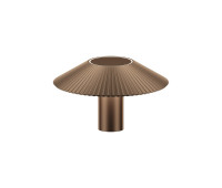VK LEADING LIGHT VK/02281/BR/W/25 AMELIE 15W 3000K BROWN GARDEN BOLLARD LAMP IP65 VK LEADING LIGHT VK/02281/BR/W/25 AMELIE 15W 3000K BROWN GARDEN BOLLARD LAMP IP65