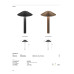 LED градински стълб VK LEADING LIGHT VK/02281/BR/W/35 AMELIE 15W 3000K BROWN GARDEN BOLLARD LAMP IP65 LED градински стълб VK LEADING LIGHT VK/02281/BR/W/35 AMELIE 15W 3000K BROWN GARDEN BOLLARD LAMP IP65