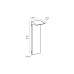 VK LEADING LIGHT VK/02284/AN/W/50 ZEN 10W 3000K ANTHRACITE GARDEN BOLLARD LAMP IP65 VK LEADING LIGHT VK/02284/AN/W/50 ZEN 10W 3000K ANTHRACITE GARDEN BOLLARD LAMP IP65