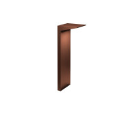 VK LEADING LIGHT VK/02284/RB/W/50 ZEN 10W 3000K RUST BROWN GARDEN BOLLARD LAMP IP65 VK LEADING LIGHT VK/02284/RB/W/50 ZEN 10W 3000K RUST BROWN GARDEN BOLLARD LAMP IP65