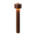 VK LEADING LIGHT VK/02285/RB/W ORA 10W 3000K RUST BROWN GARDEN BOLLARD LAMP IP65 VK LEADING LIGHT VK/02285/RB/W ORA 10W 3000K RUST BROWN GARDEN BOLLARD LAMP IP65