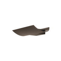 VK LEADING LIGHT VK/02286/AN/W CAPE 10W 3000K ANTHRACITE FACADE WALL LAMP IP65