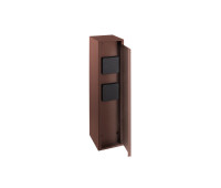 VK LEADING LIGHT VK/02287/RB RUN RUST BROWN GARDEN BOLLARD LAMP IP54