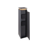 VK LEADING LIGHT VK/02288/AN/W RUN 10W 3000K ANTHRACITE GARDEN BOLLARD LAMP IP54 VK LEADING LIGHT VK/02288/AN/W RUN 10W 3000K ANTHRACITE GARDEN BOLLARD LAMP IP54