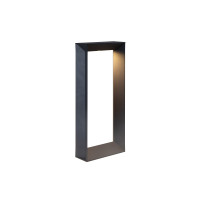 VK LEADING LIGHT VK/02289/AN/W/50 VOID 8.5W 3000K ANTRACHITE GARDEN BOLLARD LAMP IP65