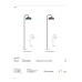 VK LEADING LIGHT VK/02290/FL/RB/WW/15 JADE 8W 2700K RUST BROWN GARDEN FLOOR LAMP IP65 VK LEADING LIGHT VK/02290/FL/RB/WW/15 JADE 8W 2700K RUST BROWN GARDEN FLOOR LAMP IP65