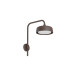 VK LEADING LIGHT VK/02290/WA/RB/WW/15 JADE 8W 2700K RUST BROWN FACADE WALL LAMP IP65 VK LEADING LIGHT VK/02290/WA/RB/WW/15 JADE 8W 2700K RUST BROWN FACADE WALL LAMP IP65