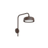 VK LEADING LIGHT VK/02290/WA/RB/WW/15 JADE 8W 2700K RUST BROWN FACADE WALL LAMP IP65