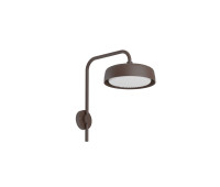 VK LEADING LIGHT VK/02290/WA/RB/WW/18 JADE 12W 2700K RUST BROWN FACADE WALL LAMP IP65 VK LEADING LIGHT VK/02290/WA/RB/WW/18 JADE 12W 2700K RUST BROWN FACADE WALL LAMP IP65