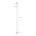 VK LEADING LIGHT VK/02291/RB/WW/113 JADE 1W 2700K RUST BROWN GARDEN BOLLARD LAMP IP65 VK LEADING LIGHT VK/02291/RB/WW/113 JADE 1W 2700K RUST BROWN GARDEN BOLLARD LAMP IP65