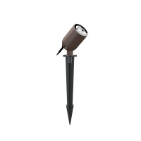 VK LEADING LIGHT VK/02296/RB/WW/SPK SUI 7W 2700K RUST BROWN GARDEN PROJECTOR LAMP IP65 VK LEADING LIGHT VK/02296/RB/WW/SPK SUI 7W 2700K RUST BROWN GARDEN PROJECTOR LAMP IP65