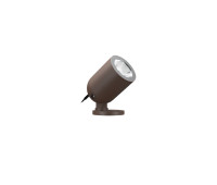 VK LEADING LIGHT VK/02297/RB/WW SUI 12W 2700K RUST BROWN FACADE PROJECTOR LAMP IP65