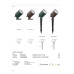 VK LEADING LIGHT VK/02297/RB/WW/SPK SUI 12W 2700K RUST BROWN GARDEN PROJECTOR LAMP IP65 VK LEADING LIGHT VK/02297/RB/WW/SPK SUI 12W 2700K RUST BROWN GARDEN PROJECTOR LAMP IP65