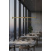 VK LEADING LIGHT VK/02300/PE/D/GD-B/W IRIS 15W 3000K GOLD/BLACK PENDANT LAMP VK LEADING LIGHT VK/02300/PE/D/GD-B/W IRIS 15W 3000K GOLD/BLACK PENDANT LAMP