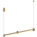 VK LEADING LIGHT VK/02300/PE/D/GD-B/W IRIS 15W 3000K GOLD/BLACK PENDANT LAMP VK LEADING LIGHT VK/02300/PE/D/GD-B/W IRIS 15W 3000K GOLD/BLACK PENDANT LAMP