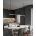 VK LEADING LIGHT VK/02301/PE/D/W-B/W IRIS 15W 3000K WHITE/BLACK PENDANT LAMP VK LEADING LIGHT VK/02301/PE/D/W-B/W IRIS 15W 3000K WHITE/BLACK PENDANT LAMP