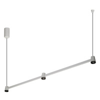 LED пендел VK LEADING LIGHT VK/02301/PE/D/W-B/W IRIS 15W 3000K WHITE/BLACK PENDANT LAMP LED пендел VK LEADING LIGHT VK/02301/PE/D/W-B/W IRIS 15W 3000K WHITE/BLACK PENDANT LAMP