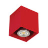VK LEADING LIGHT VK/03001/R PLAY RED 1 x GU10 SURFACE MOUNTING LAMP