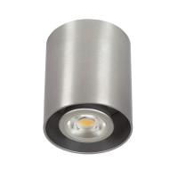 Луна за външен монтаж VK LEADING LIGHT VK/03002/AL PLAY ALUMINIUM 1 x GU10 SURFACE ROUND MOUNTING LAMP