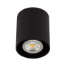 VK LEADING LIGHT VK/03002/B PLAY BLACK 1 x GU10 SURFACE ROUND MOUNTING LAMP