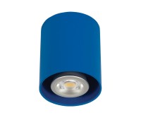 Луна за външен монтаж VK LEADING LIGHT VK/03002/DB PLAY DARK BLUE 1 x GU10 SURFACE ROUND MOUNTING LAMP