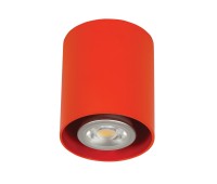 Луна за външен монтаж VK LEADING LIGHT VK/03002/O PLAY ORANGE 1 x GU10 SURFACE ROUND MOUNTING LAMP