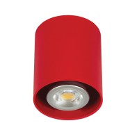 Луна за външен монтаж VK LEADING LIGHT VK/03002/R PLAY RED 1 x GU10 SURFACE ROUND MOUNTING LAMP