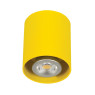 VK LEADING LIGHT VK/03002/Y PLAY YELLOW 1 x GU10 SURFACE ROUND MOUNTING LAMP