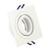 VK LEADING LIGHT VK/03014G/W GREE WHITE 1 x GU10 SQUARE RECESSED DOWNLIGHT