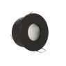 VK LEADING LIGHT VK/03034/B PRIMO BLACK ROUND DOWNLIGHT IP65