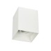 VK LEADING LIGHT VK/03055/W KEED WHITE GU10 CUBE ADJUSTABLE SURFACE MOUNTING LAMP