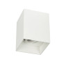 Луна за външен монтаж VK LEADING LIGHT VK/03055/W KEED WHITE GU10 CUBE ADJUSTABLE SURFACE MOUNTING LAMP