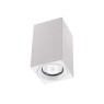 VK LEADING LIGHT VK/03057/W KEED WHITE GU10 CUBE SURFACE MOUNTING LAMP