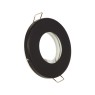 Луна за вграждане VK LEADING LIGHT VK/03058/B WOOF BLACK ROUND DOWNLIGHT IP65