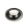 Луна за вграждане VK LEADING LIGHT VK/03065G/B IVY BLACK 1 x GU10 ROUND RECESSED DOWNLIGHT