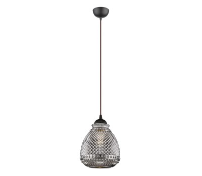 Пендел VK LEADING LIGHT VK/03068/PE/BR ICLA 1 x Е27 GLASS PENDANT LAMP