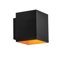 Аплик VK LEADING LIGHT VK/03073/WA/BGD KUB 1 x G9 BLACK WALL LAMP