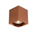 Луна за външен монтаж VK LEADING LIGHT VK/03083CE/COP KEED COPPER GU10 CUBE SURFACE MOUNTING LAMP