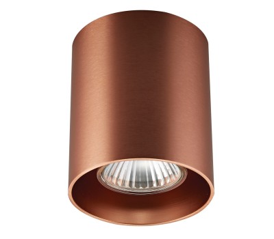 Луна за външен монтаж VK LEADING LIGHT VK/03084CE/COP KEED COPPER GU10 CYLINDER SURFACE MOUNTING LAMP