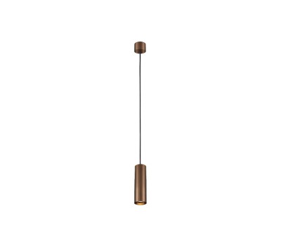 VK LEADING LIGHT VK/03087PE/20/DB EDELLE 1 x GU10 DARK BRONZE PENDANT LAMP