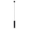 VK LEADING LIGHT VK/03087PE/30/B EDELLE 1 x GU10 BLACK PENDANT LAMP