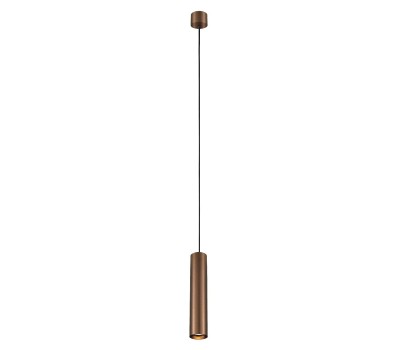 VK LEADING LIGHT VK/03087PE/30/DB EDELLE 1 x GU10 DARK BRONZE PENDANT LAMP