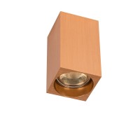 Луна за външен монтаж VK LEADING LIGHT VK/03090CE/COP TIA COPPER GU10 CUBE SURFACE MOUNTING LAMP