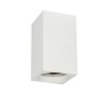 Луна за външен монтаж VK LEADING LIGHT VK/03090CE/W TIA WHITE GU10 CUBE SURFACE MOUNTING LAMP