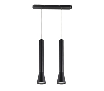 Пендел VK LEADING LIGHT VK/03105PE/2/B IGI 2 x GU10 BLACK PENDANT LAMP