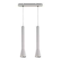 Пендел VK LEADING LIGHT VK/03105PE/2/W IGI 2 x GU10 WHITE PENDANT LAMP