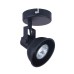 VK LEADING LIGHT VK/03106CE/B AINA 1 x GU10 BLACK ADJUSTABLE SPOT LAMP