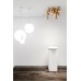 Пендел VK LEADING LIGHT VK/03117PE/30/GL LUC 1 x E27 WHITE PENDANT LAMP