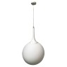 VK LEADING LIGHT VK/03117PE/40/GL LUC 1 x E27 WHITE PENDANT LAMP